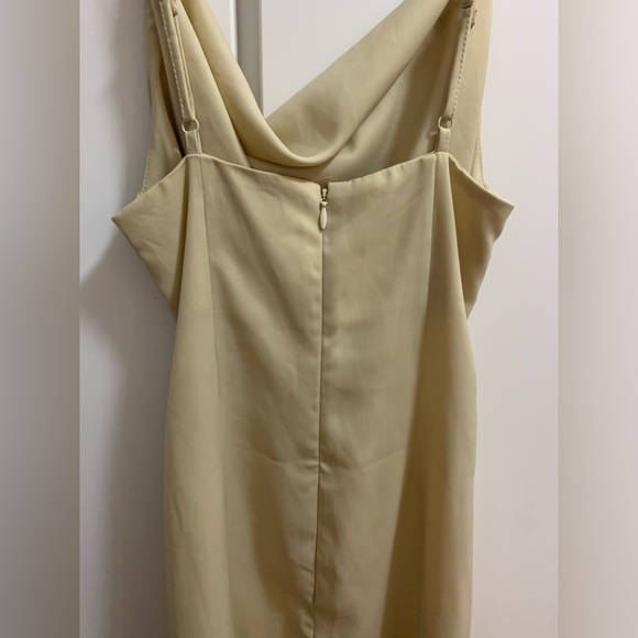 Urban Outfitters Champagne Slip Dress - Picture 5 of 8